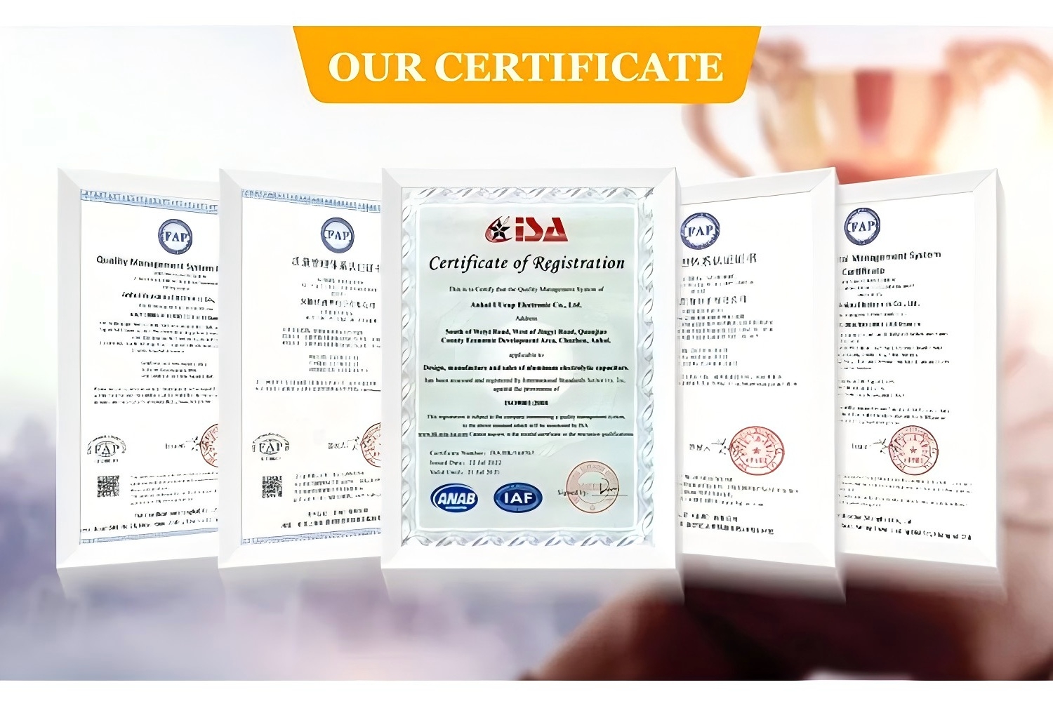 Certificates